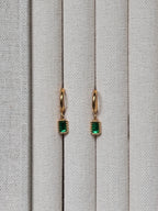 EMERALD MUSE EARRINGS