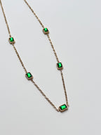 EMERALD MUSE NECKLACE